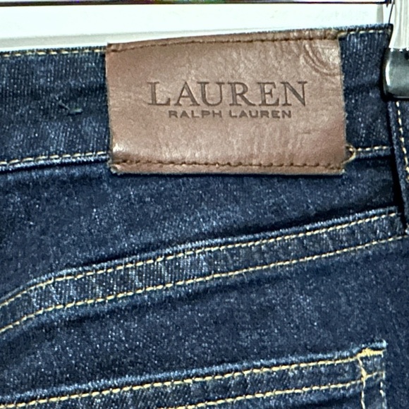 Lauren Ralph Lauren: Women's Classic Skinny Curvy Jeans- Size 8 - Picture 2 of 10